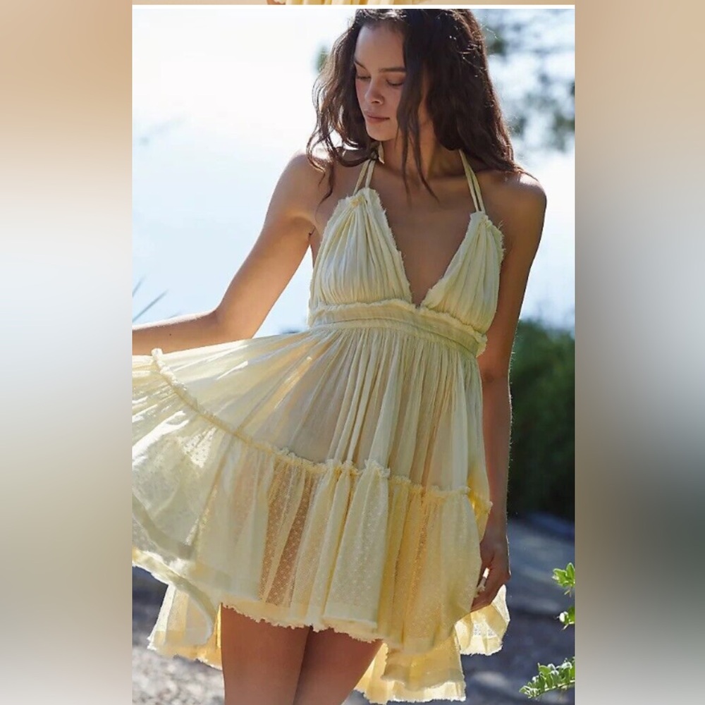 Free People 100 Degree Mini Dress - Size Large